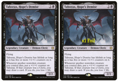 MTG Zendikar Rising ZNR Taborax, Hope's Demise MINT (SELECT)
