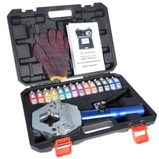 Hydraulic Crimper A/C Set IG-71500 A/C Hose Crimper Hydraulic A/C Crimping Tool