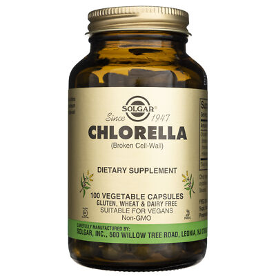 Solgar Chlorella 520 mg - 100 Kapseln