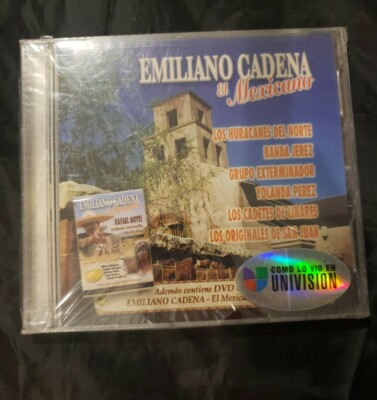 DVD Pelicula Vompleta Y Cd EMILIO CADENA EL MEXICANO 