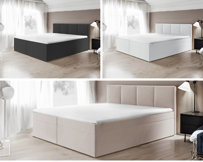 Bed double bed box spring bed ARIS with Bonell mattress + 2 boxes