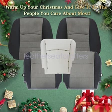 6 Pcs For Dodge Ram 2009-2012 Both Side Bottom & Top Seat Cover & Foam Cushion