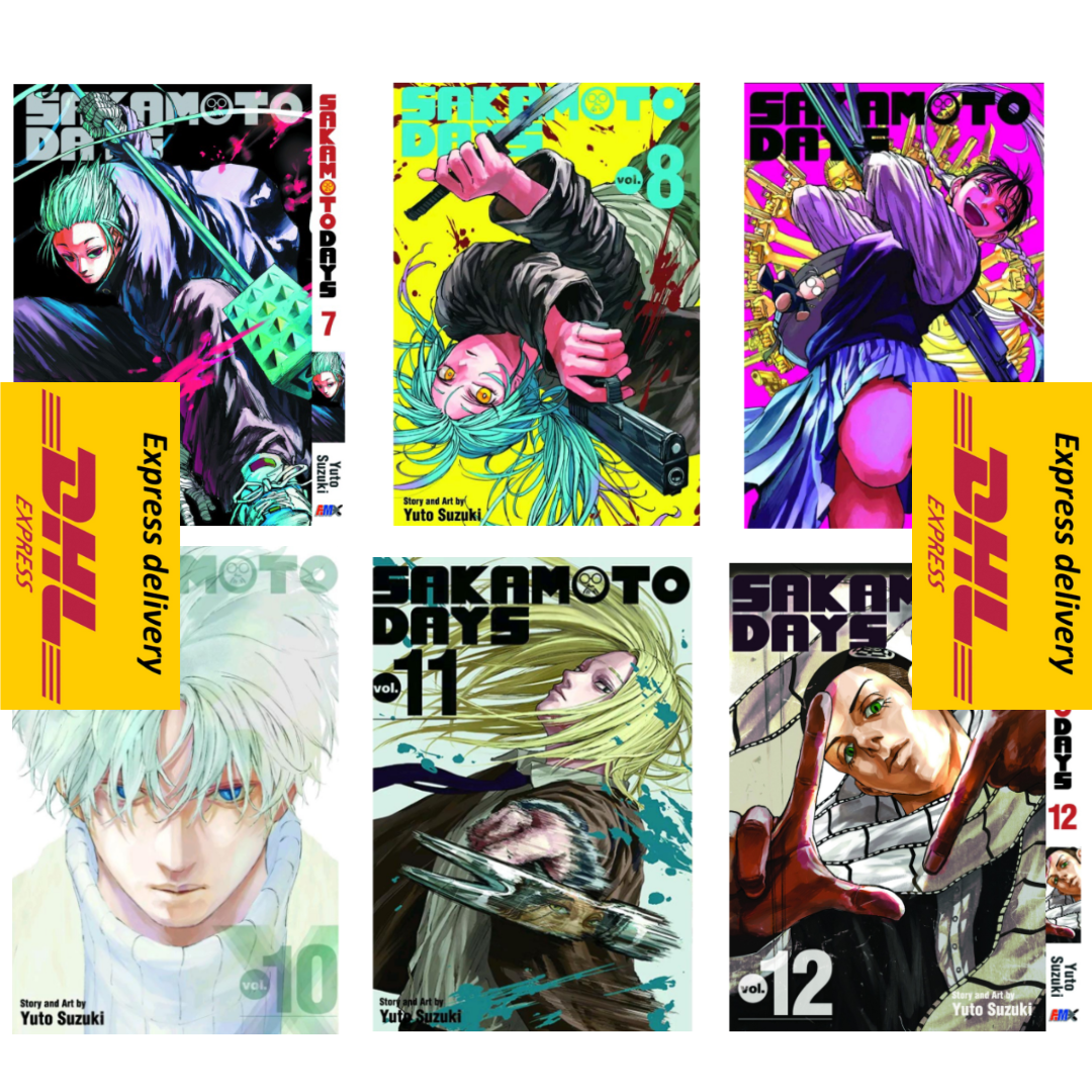 Sakamoto Days Vol. 1-12 Yuto Suzuki ENGLISH Version Manga Comic
