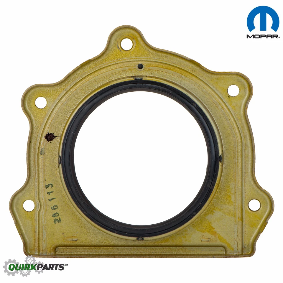 CHRYSLER JEEP DODGE 3.3L 3.8L MOTOR VIRABREQUIM MANIVELA VEDAÇÃO RETENTOR TRASEIRO FABRICANTE DE EQUIPAMENTO ORIGINAL ESFREGÃO - Imagem 2 de 4