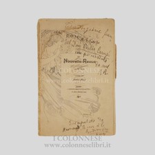 Autografo Roberto Bracco glosse autografe Don Pietro Caruso 1902 Teatro Raro