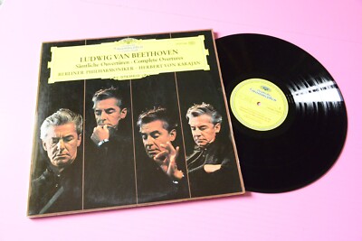 BEETHOVEN Complete Overtures 2LP Klassik Stereo NM 33 U/Min LP (12 Zoll)