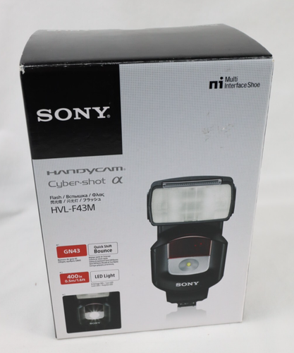 Sony HVL F43M Shoe Mount Flash for Sony