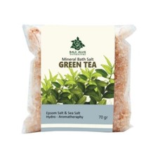 Bali Alus, Mineral Bath Salt, 70g, Green Tea Pack of 1 