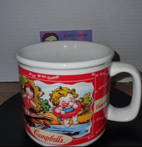 Taza sopa Campbell's Kids Time Campbell's 1998 Houston Harvest coleccionable - Imagen 3 de 6