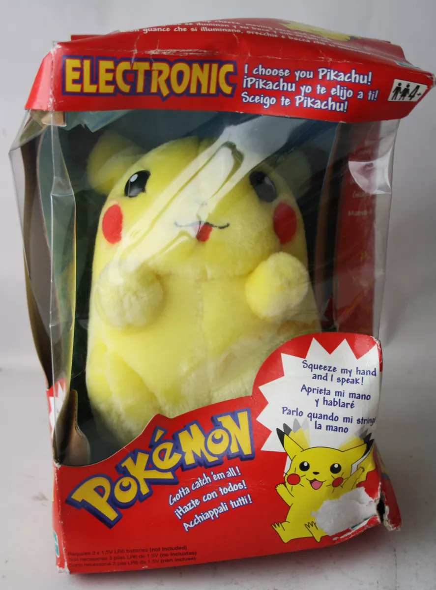 Interactive pikachu sales toy