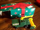 MATCHBOX GREEN HARVESTER MODEL 379a CHRISTMAS BOXED 1570 EA stamped on bottom  — photo 4