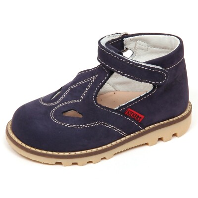 E6404 sandalo bimbo blu KICKERS B. ROZY scarpe nabuk shoe baby boy | eBay