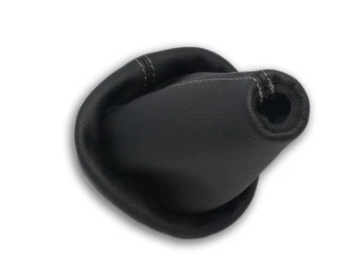 POUR CITROEN XSARA PICASSO SOUFFLET LEVIER DE VITESSE EN CUIR COUTURES GRIS - Photo 1/4