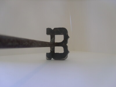   B= CHOICE 1 -Branding Iron Western Craft Cowboy Wedding Art Club,Wood,BEES,