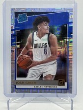 Josh Green 2020-21 Donruss Rated Rookie Silver Infinite Mojo RC #234 Mavericks