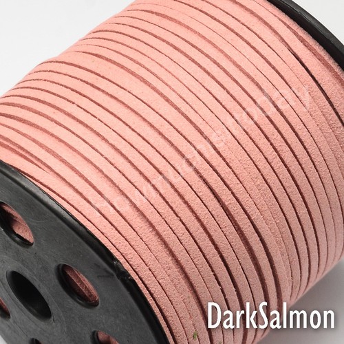 Faux Suede Flat Leather Cord Lace Thread String Enviro Jewellery 2.5m 3mm - Picture 30 of 66