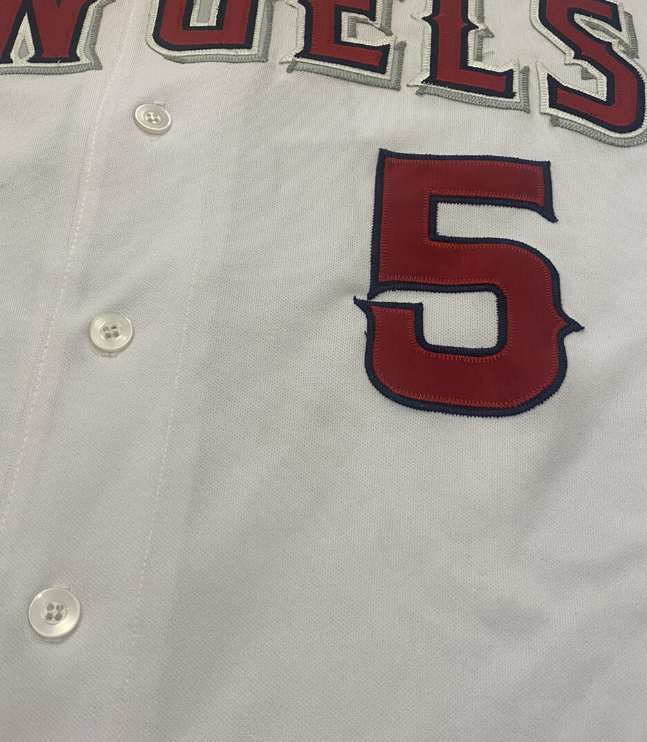 Los Angeles Angels Albert Pujols #5 Majestic Authentic MLB