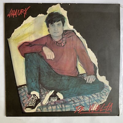 AMAURY PEREZ -DE VUELTA- 1987 CUBAN LP GATEFOLD COVER, TROVA