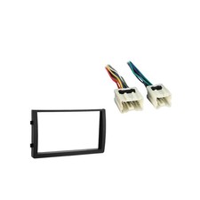 Fits Nissan Altima 05-06 Harmony Double DIN Dash Kit with Harmony Radio Harness