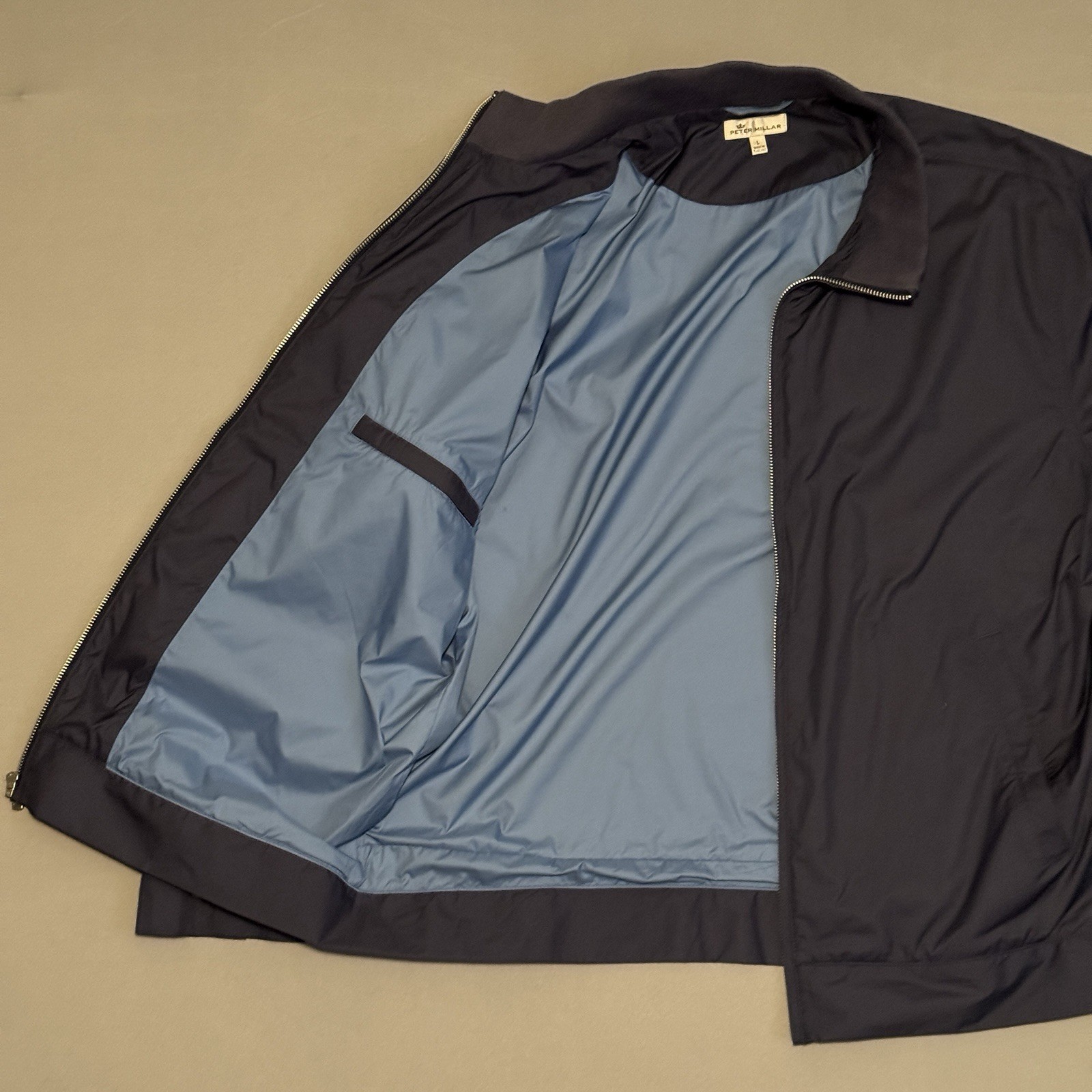 Peter Millar Lightweight Packable Jacket Navy Blu… - image 7