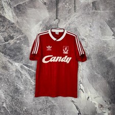 Liverpool 1988-1989 Home Soccer Jersey Original Vintage Adidas size S-M