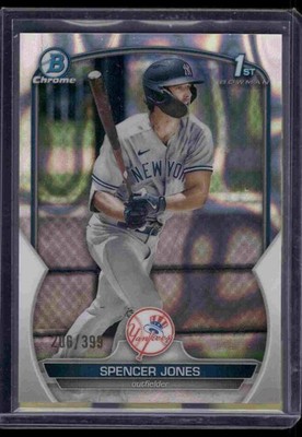 2023 Topps Spencer Jones Raywave/399 Bowman 1st