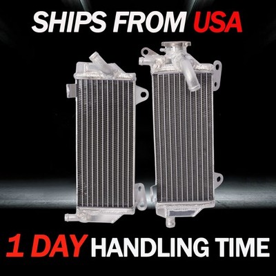 L+R Aluminum Radiators For 2019-2022 YZ250F Yamaha & 2018-2022 YZ450F