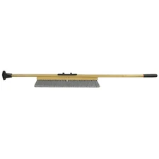TOUGH GUY 90646 Push Broom,60 in Handle L,24 in Face 6ENP4