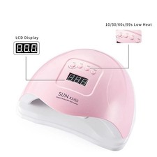 Nail Dryer LED Lamp UV Light Polish Gel Curing Electric Manicure Machine Pink