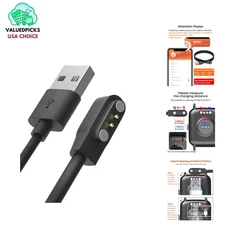 3.3Ft Smart Watch Charger - Fast USB Magnetic Charging Cable for Multiple Brands