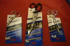 KLEENCUT SCISSOR LOT NOS VINTAGE  LOT OF 3 PAIR DRESS MAKER SEWING USA