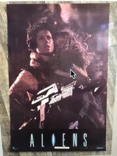 Aliens Poster 1986 One Stop Posters Ripley 23” x 35” Never Hung