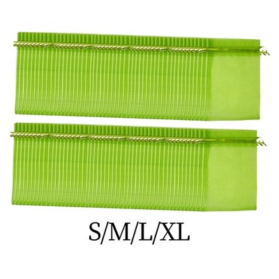 100 Pieces Fruit Protection Bags Fruit Netting Bags for Plants Grapes Apples