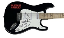 Puddle of Mudd Wes Scantlin Signed Autograph Electric Guitar Band Singer ACOA