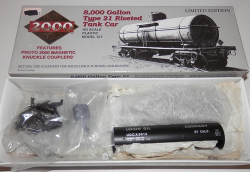 Proto 2000 HO Union Oil Company 8012 8000 galones tipo 21 tanque coche kit #21286 | Condition: Used