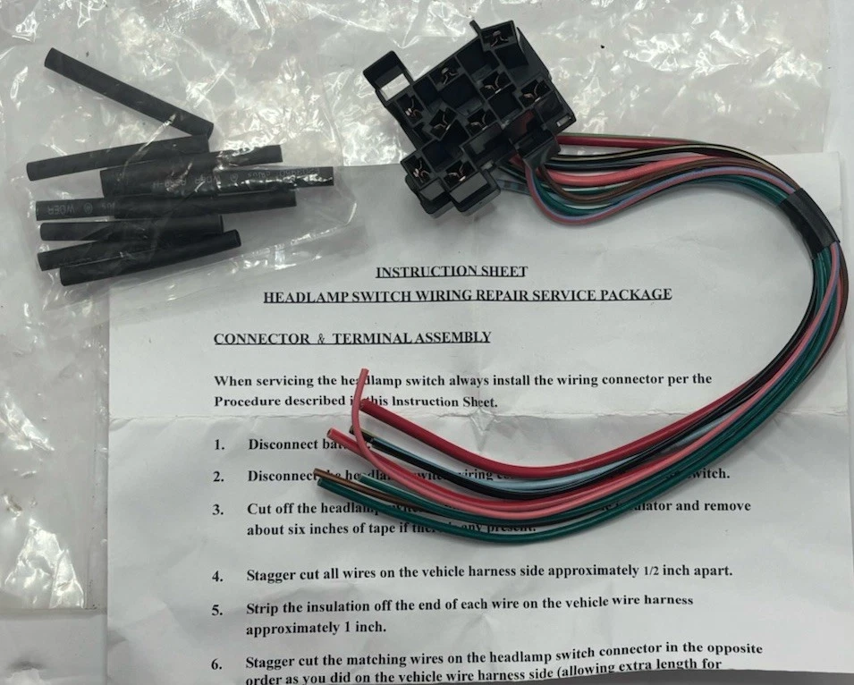 Headlight Switch Connector SMP For 1981-1993 Dodge W250 - Image 4 of 4