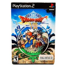 Dragon Quest VIII Journey of the Cursed King CIB + Demo PS2 (Scratch Free Discs)