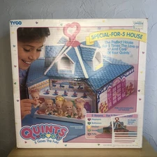 QUINTS Special-For-5 House by TYCO – Incomplete - 5 Quints/Accessories Lot 1989