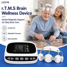        Brain Wellness Device Magnetic Head Care Sleep Focus Memory Support Home