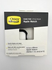 NEW OtterBox Hard Shell Case for Apple Watch Series 7, 8,  9 45mm - Black