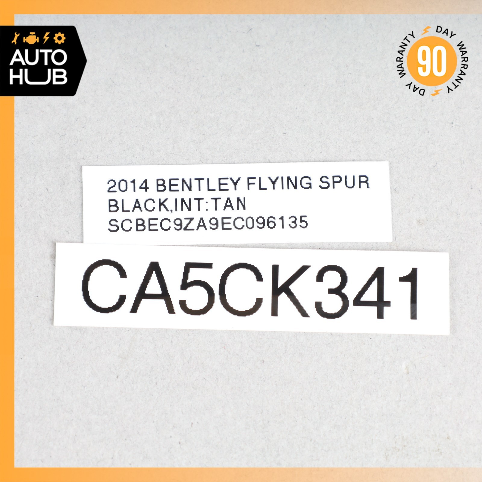 12-18 Bentley Flying Spur GT GTC Distance Regulation Wire Wiring Harness OEM 40k