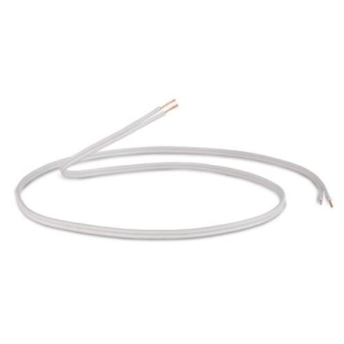 QED Profile 42 Strand Speaker Cable - White 1.0m Term With QED Screwloc Spades