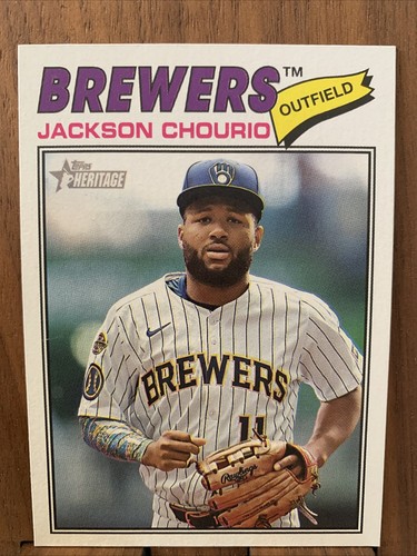 2026 Topps Heritage #272 Jackson Chourio | Baseball Card
