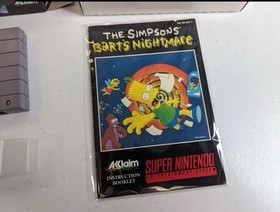 SNES/NES CIB Games & Controllers Lot! Bart&rsquo;s Nightmare/Super Mario Duck Hunt