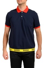 Scuderia Ferrari Men's Piquet Ferrari Tape Short Sleeve Polo Shirt