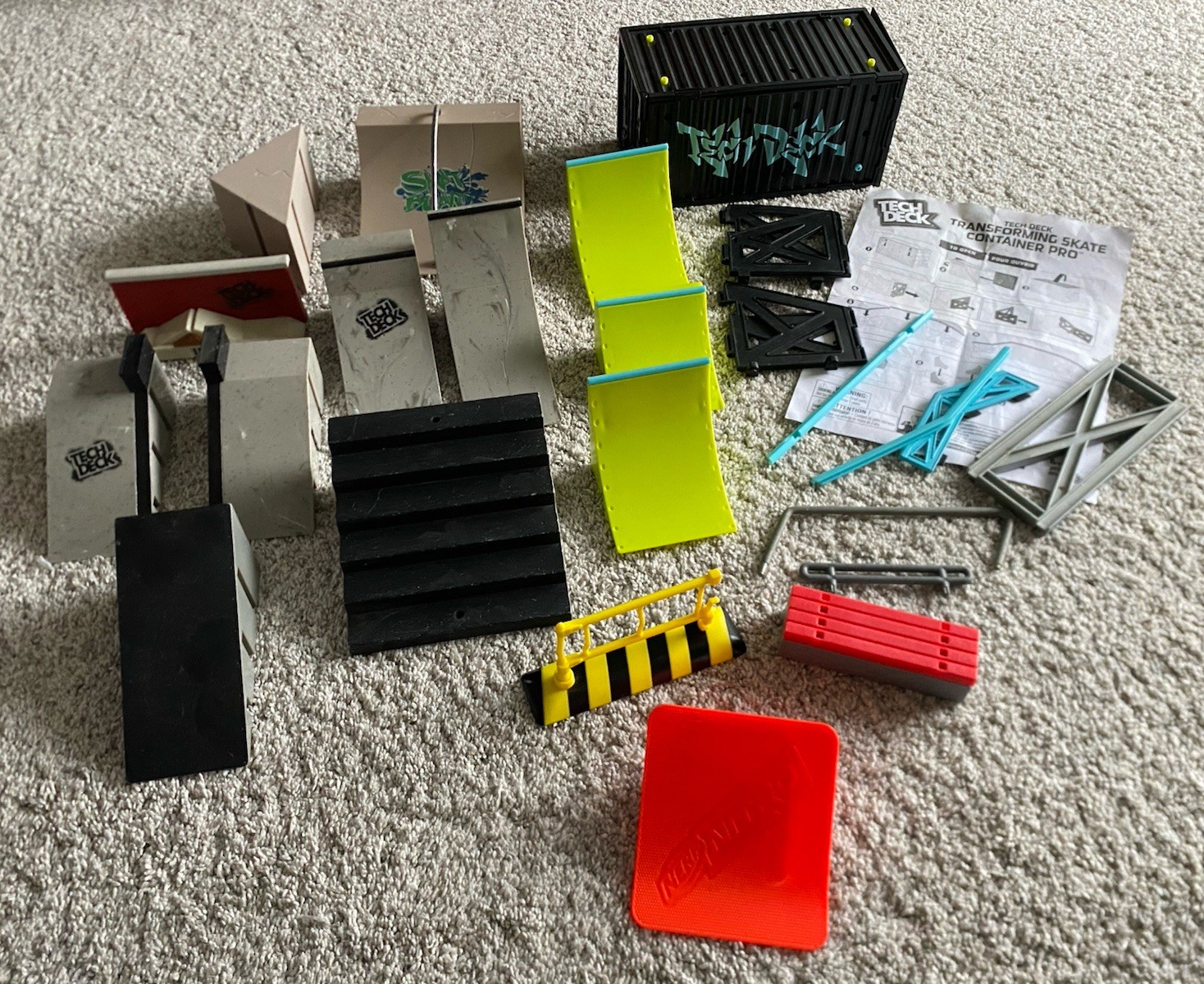 Ramp Lot Tech Deck Tony Hawk Y2k Toys Transforming Skatepark