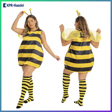 Bienen Kostüm für Damen und Kinder Gr. 42-60, Karneval, Fasching