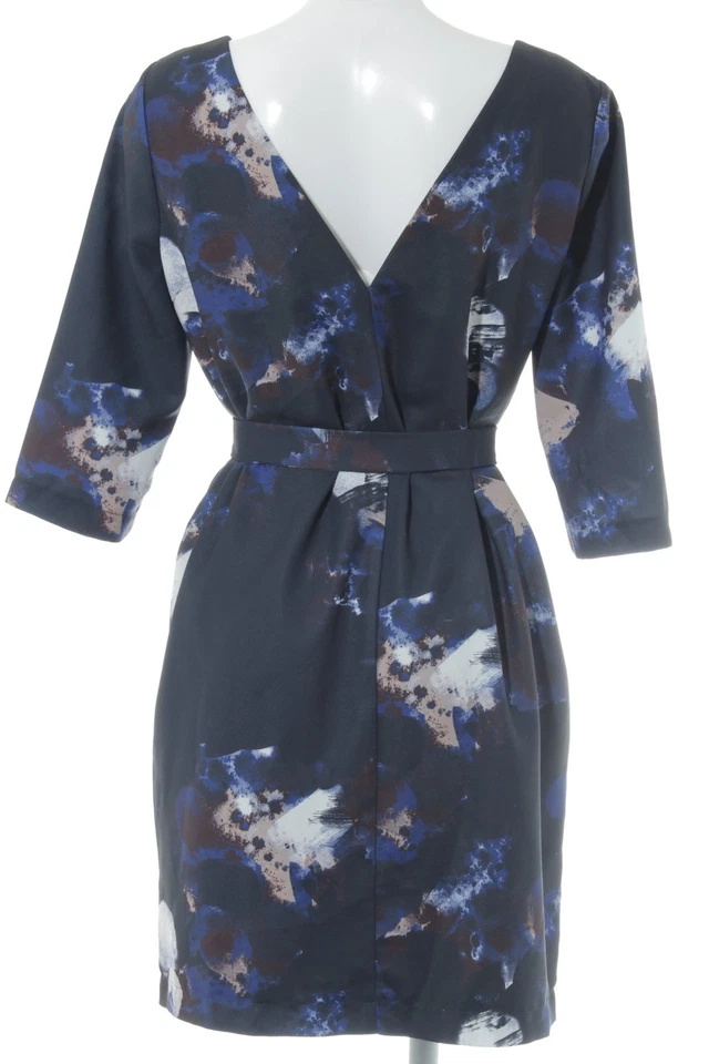 SELECTED Mini vestido Mujeres Vestido Talla EU 36 negro-azul-blanco puro - Imagen 4 de 4