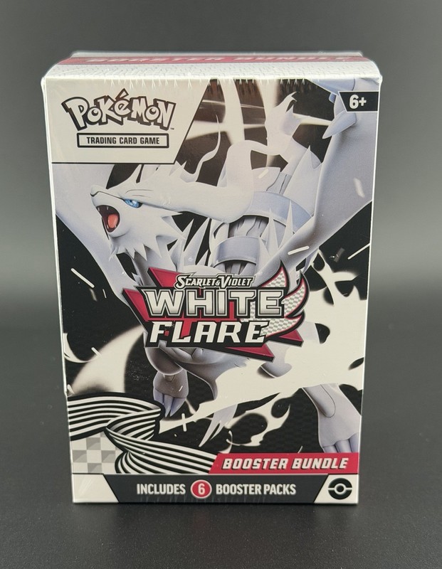 Pokemon TCG SV: White Flare Booster Bundle - Factory Sealed - 6 Packs
