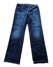 Arizona Jean Company Men's Blue Jeans Size 32X32 Straight Fit Pre-Owned 